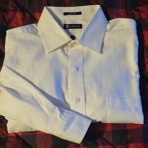 Chaps Men's White Shirt